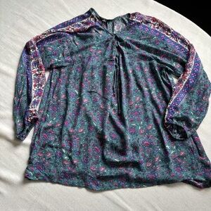 Floral Print Women's Top